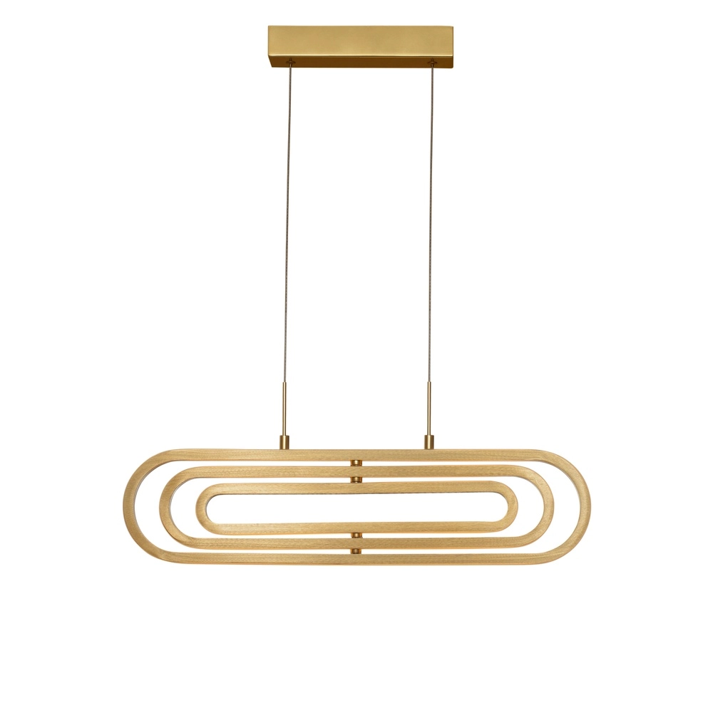 Design hanglamp Arte goud ovaal