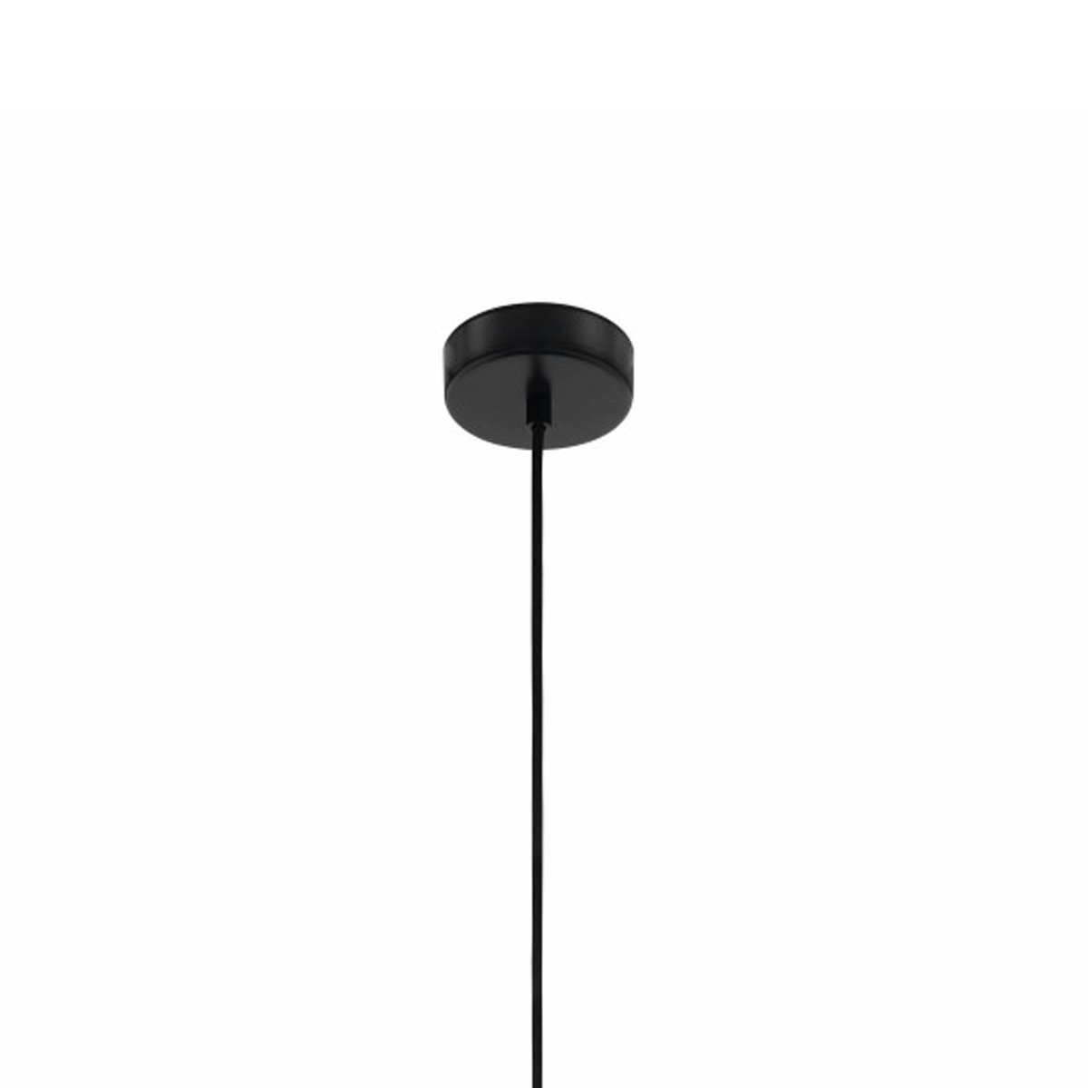 Hanglamp Carlton 1 38cm zwart met roodkoper Eglo 9002759498788