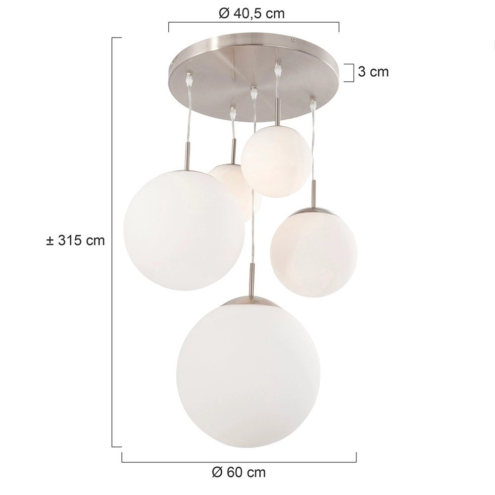Plafondlamp Bollique Steinhauer 8712746092561