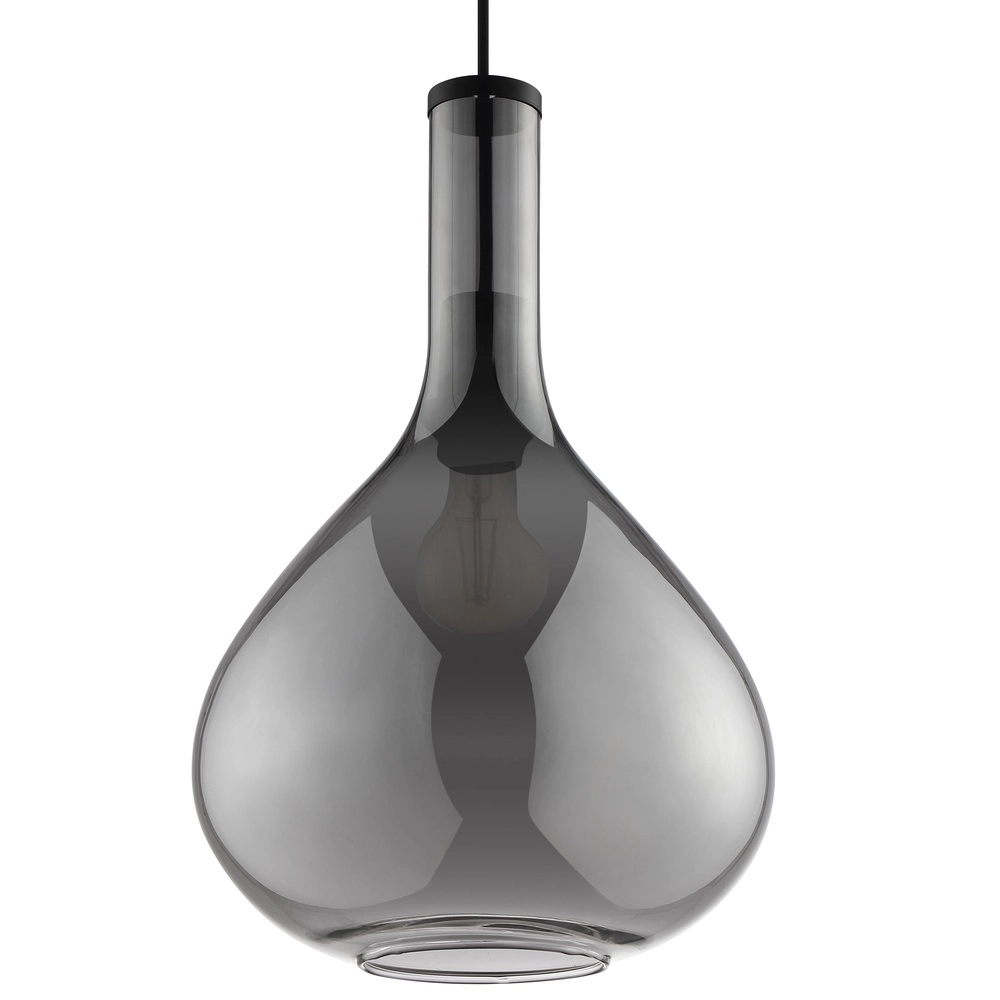 Design hanglamp Sander Ø 25cm zwart Brilliant 4004353476860