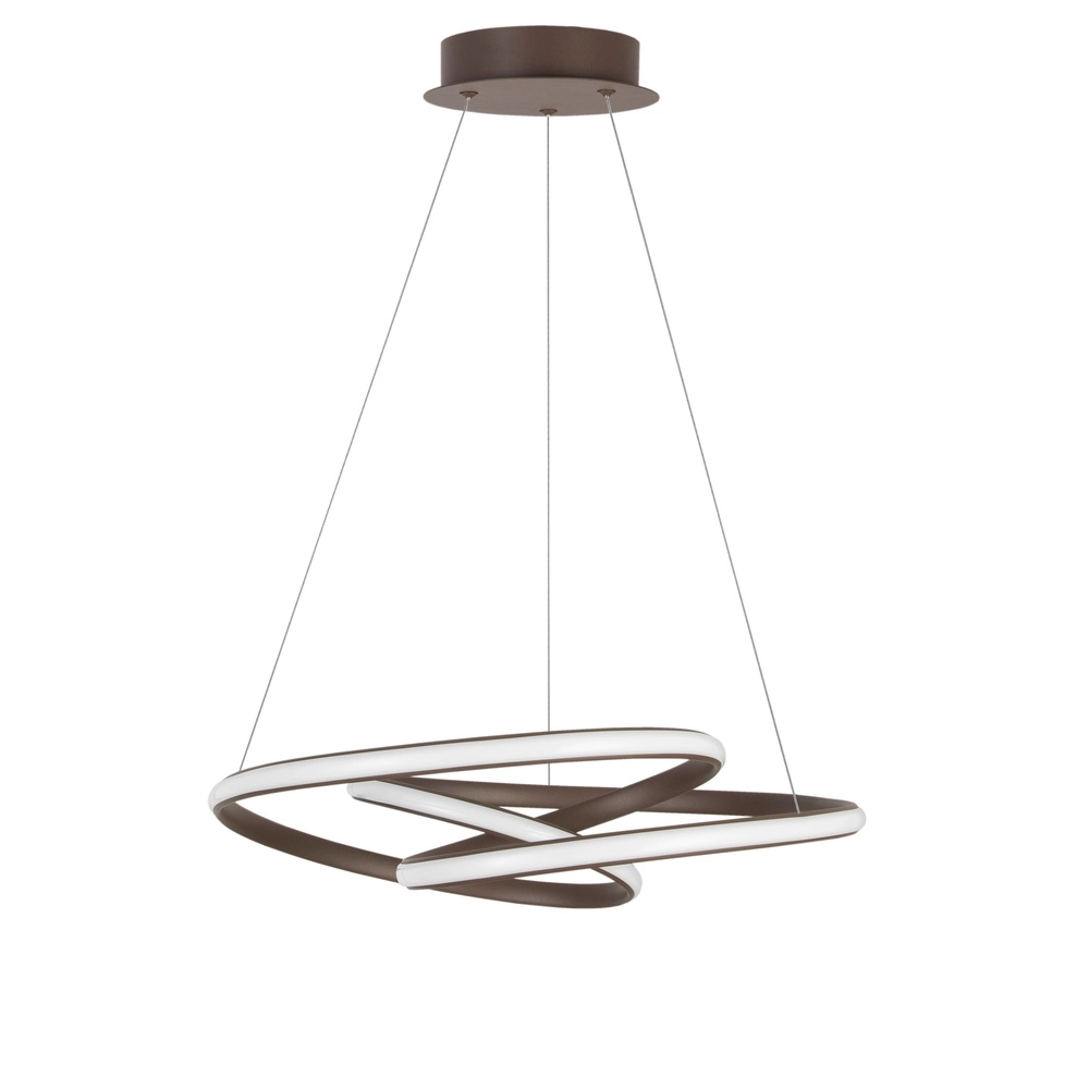 Design hanglamp Menton koffie bruin Lyora 5212017424310