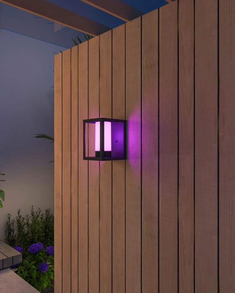 Smart buitenlamp Link Wall 21cm - zwart Circle 8712879149576