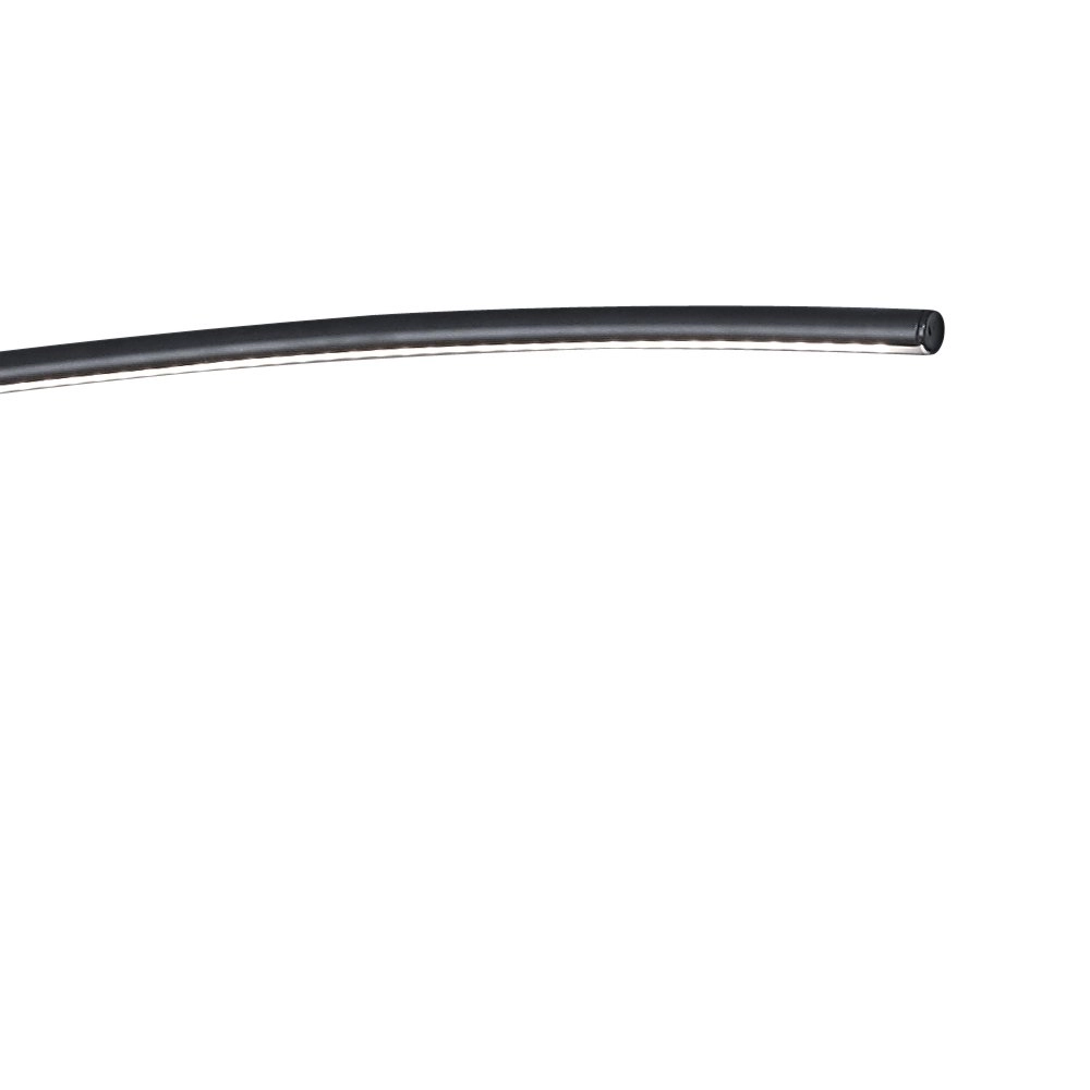 Design booglamp Shanghai zwart Trio 4017807274349