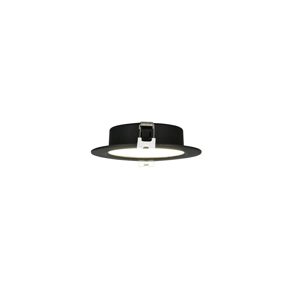 Inbouwspot Ural zwart Ø 12cm Trio 4017807711455