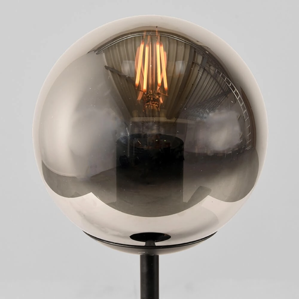 Tafellamp Fumo met smoke glas - Ø 25cm Label51 8720195419013