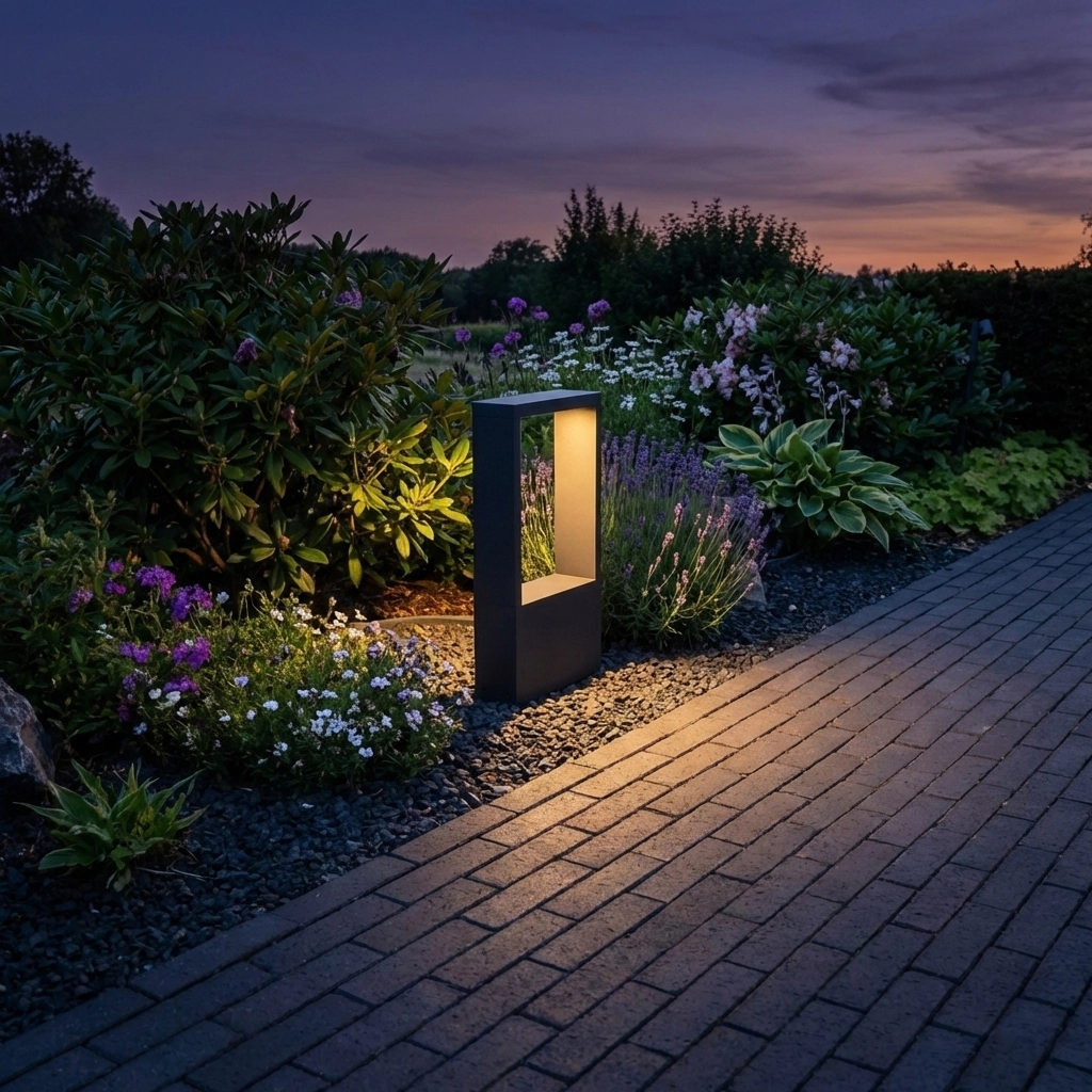 Padverlichting Flatt 36cm zwart SLV 4024163306508