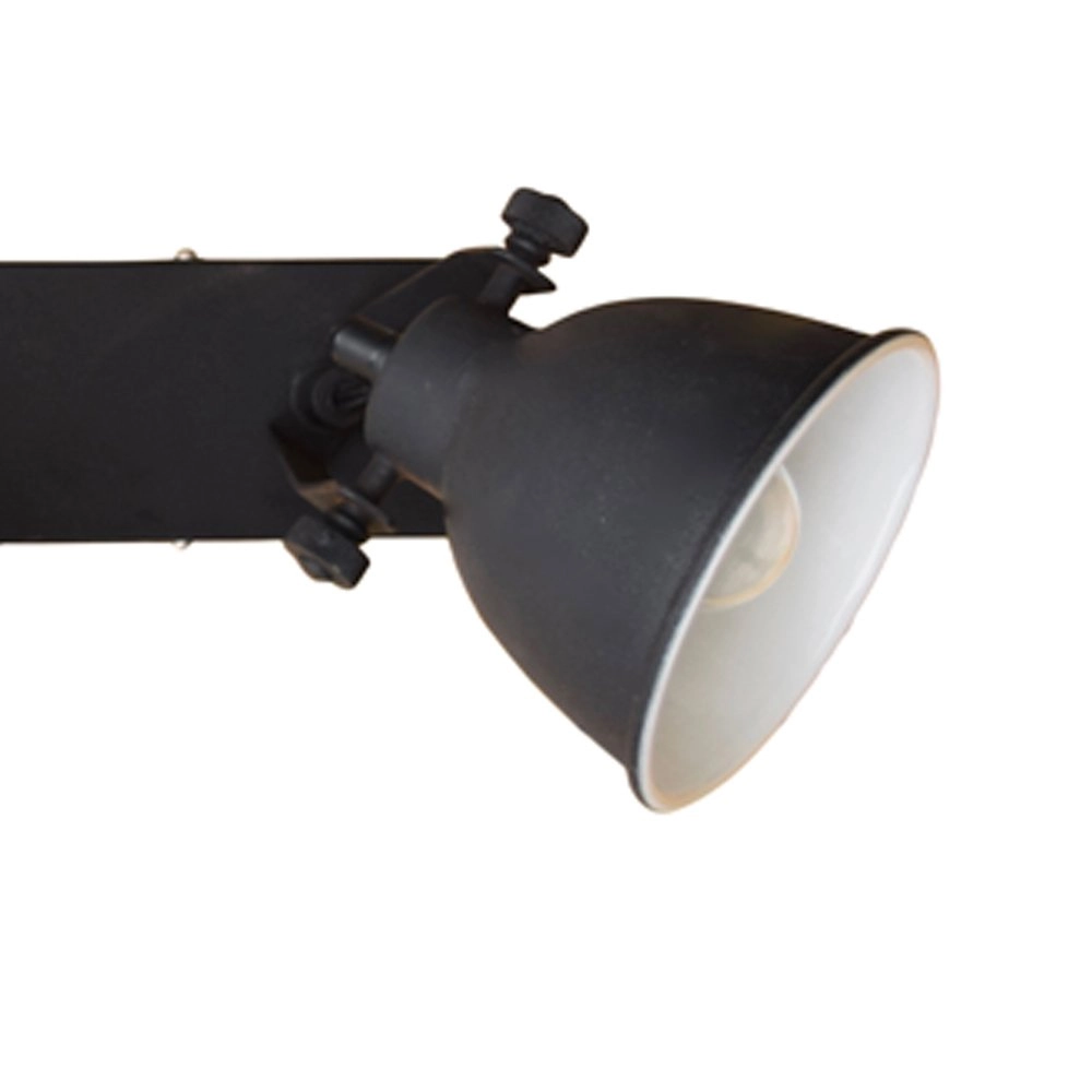 Stoere plafondspots Industrial 3-lichts zwart Urban Interiors 8719325005271