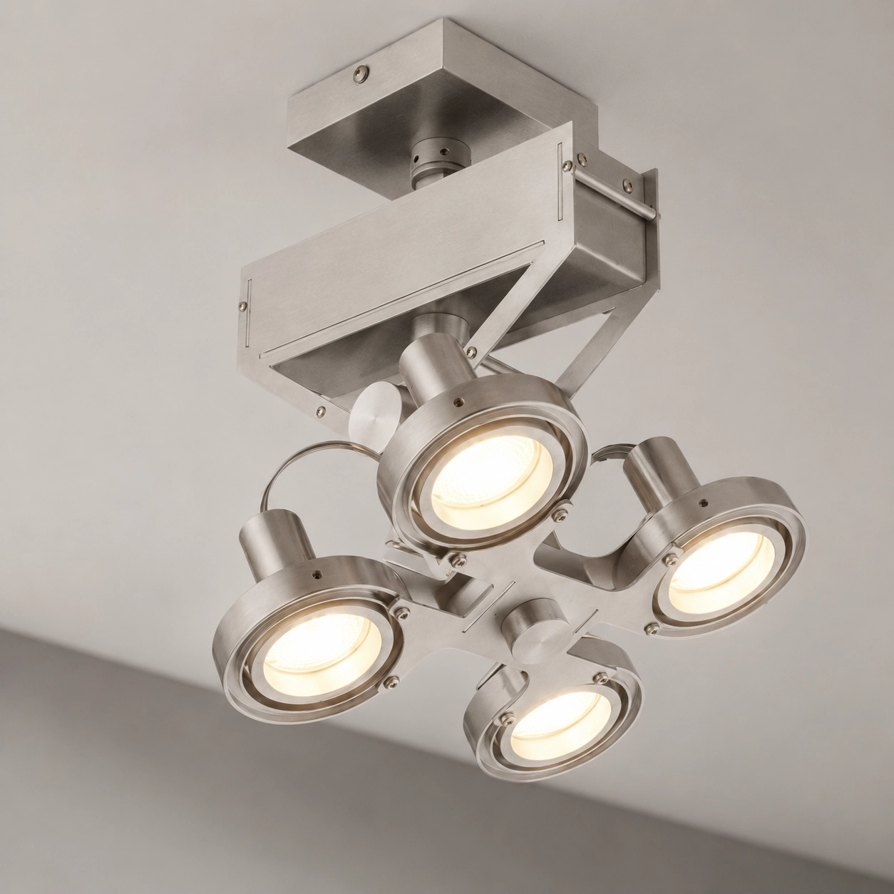 Led opbouwspot Koln4 verstelbaar