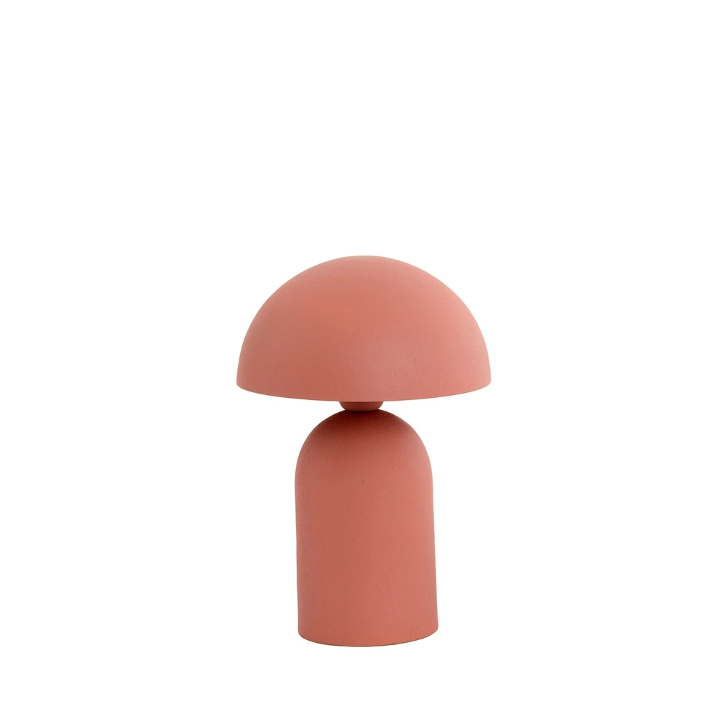 Champignon tafellamp Tolima koraal roze - Ø 23cm