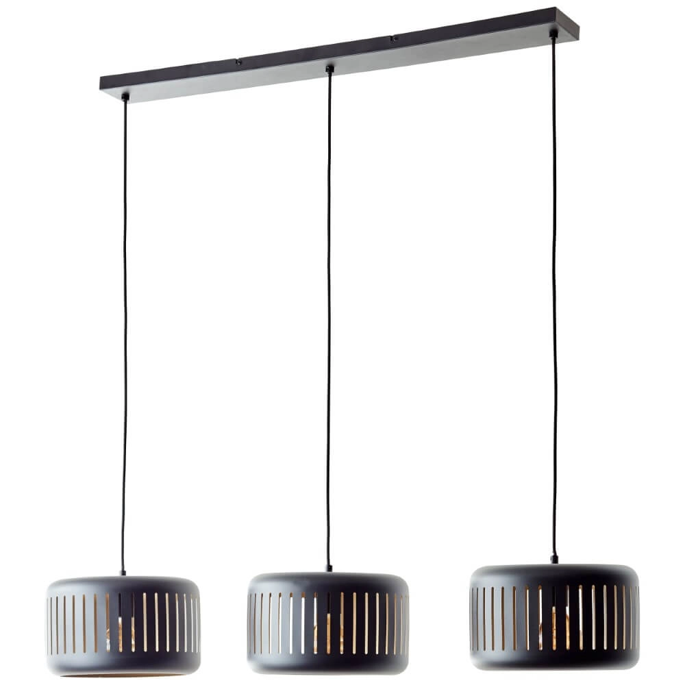 Eettafel hanglamp Tyas 3 kappen Brilliant 4004353411472