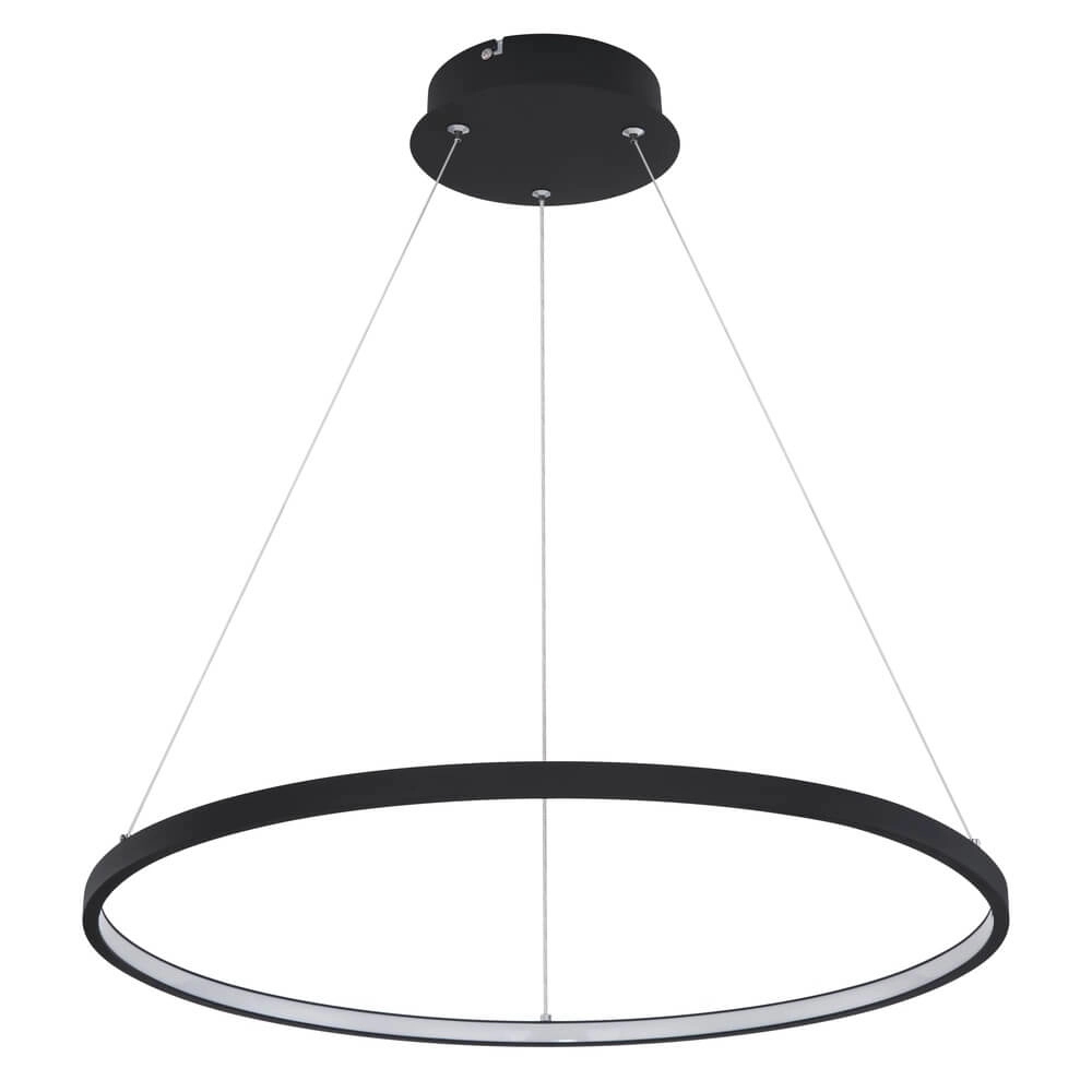 Strakke hanglamp Ralph rond Ø 60,5cm Globo 9007371410972