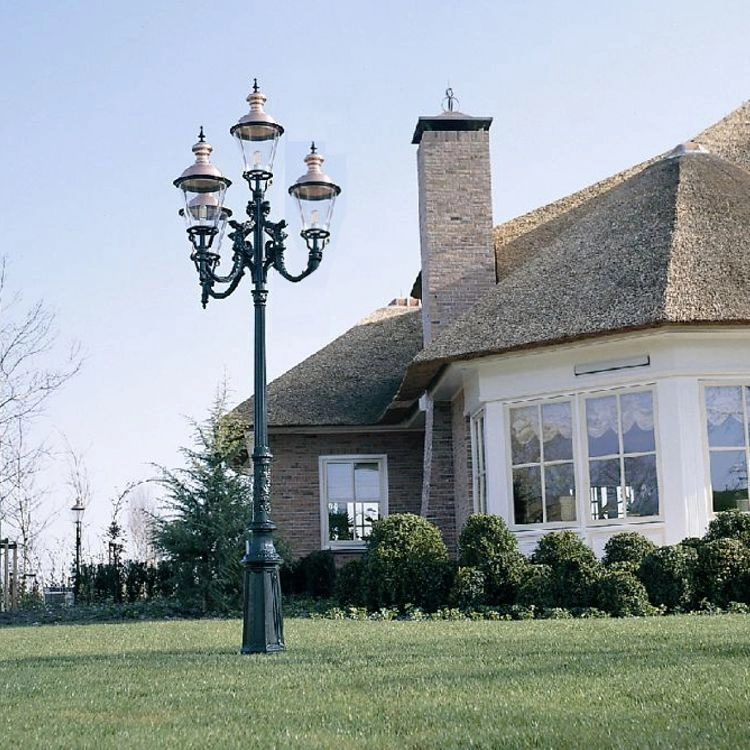 Buitenlantaarn Toronto 4-lichts - zwart KS Verlichting 8714732040846