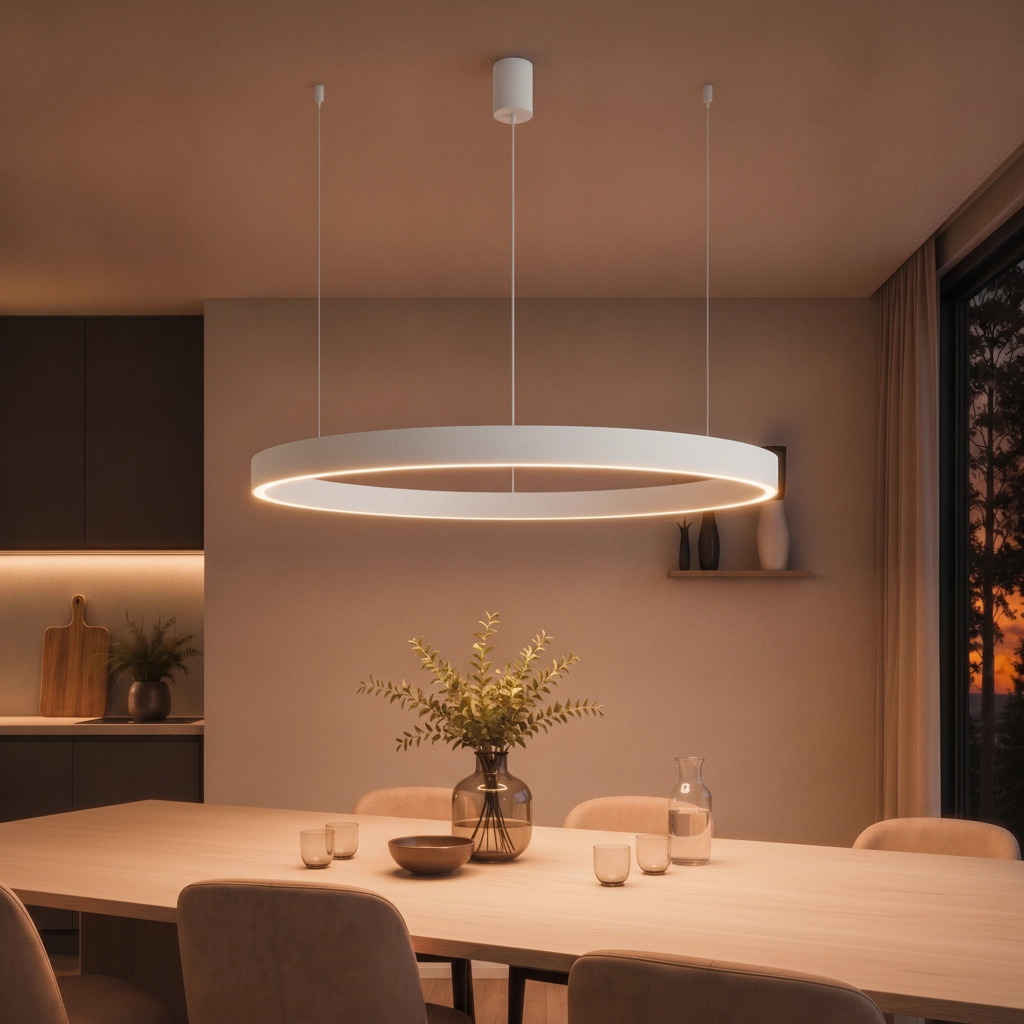 Hanglamp Motif wit Ø 100cm 3000K