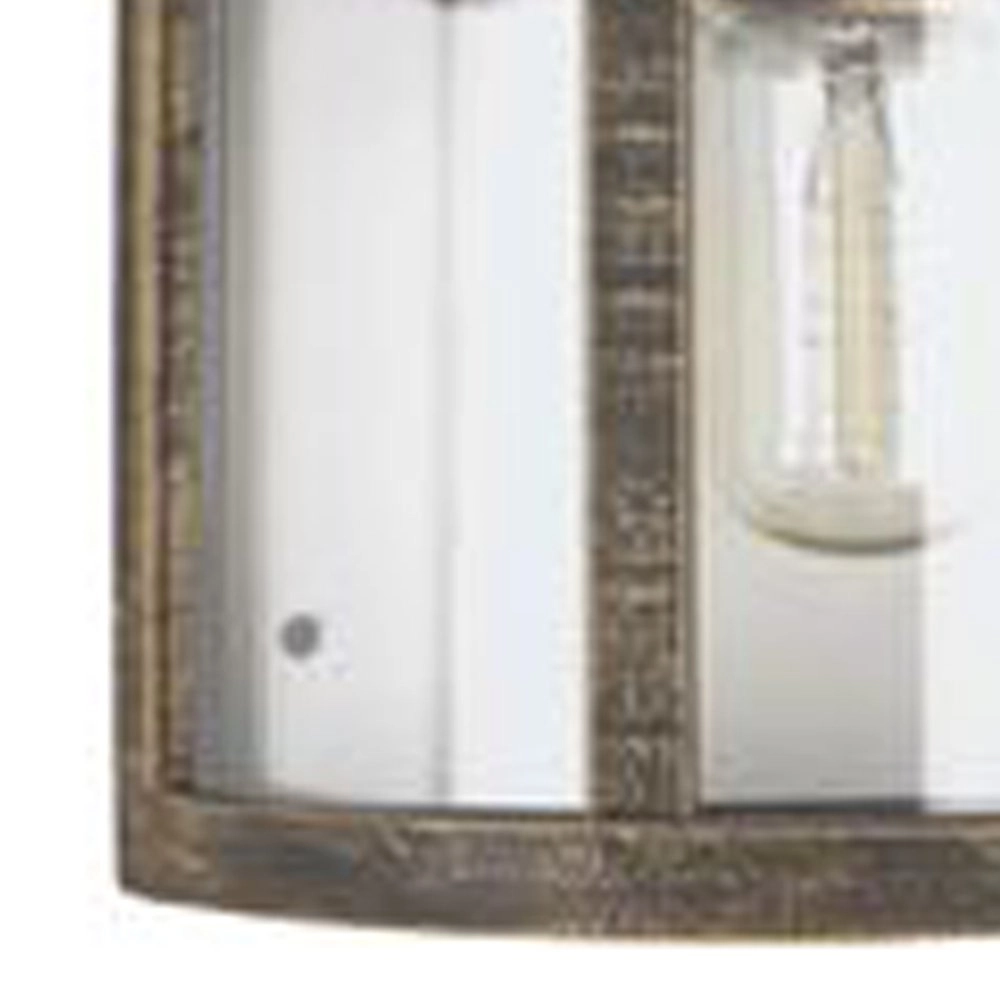 Platte wandlamp buiten Holli brons - bruin Albert 4007235532258