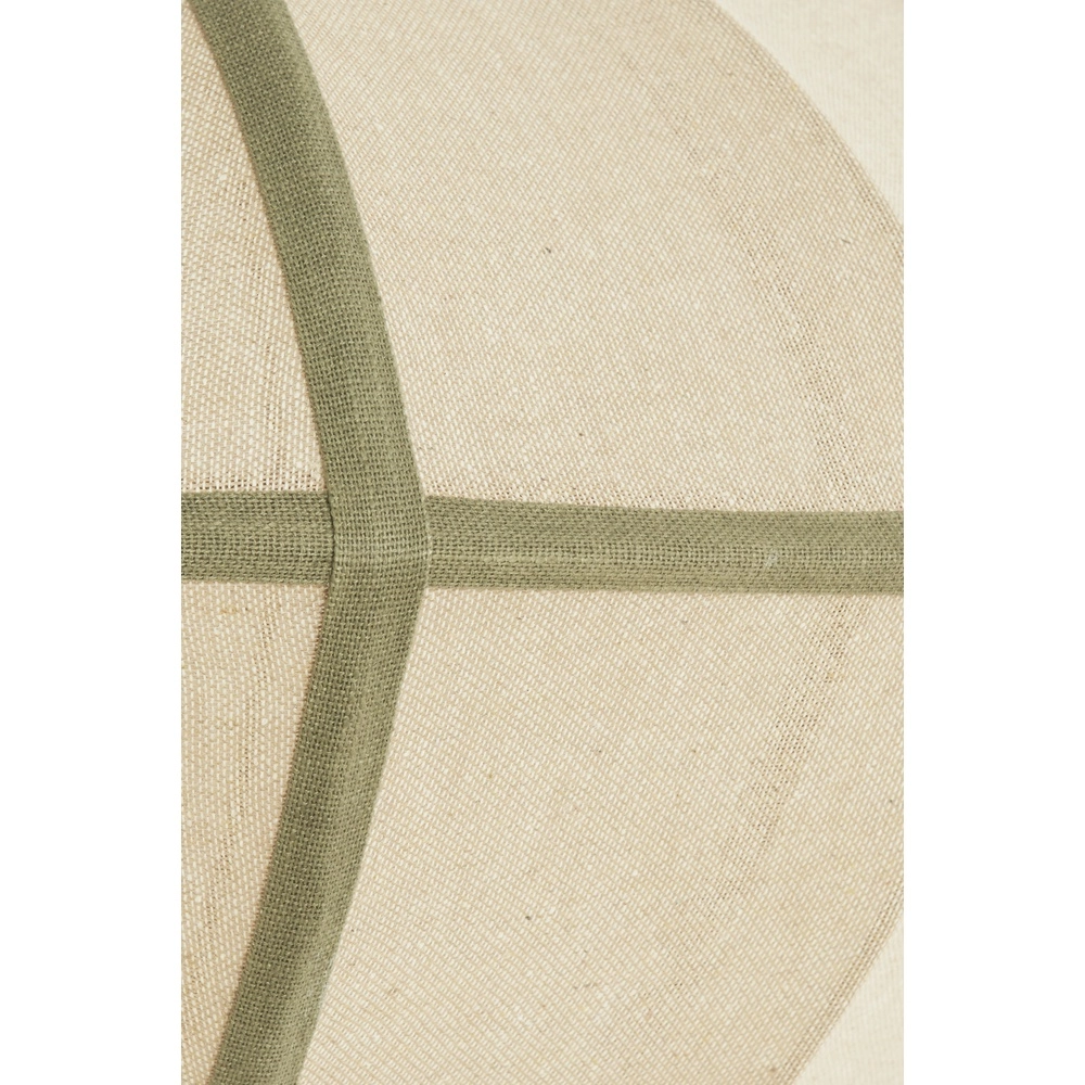 Japandi hanglamp Mirelys Ø 61cm - olijfgroen Light & Living 8717807835910