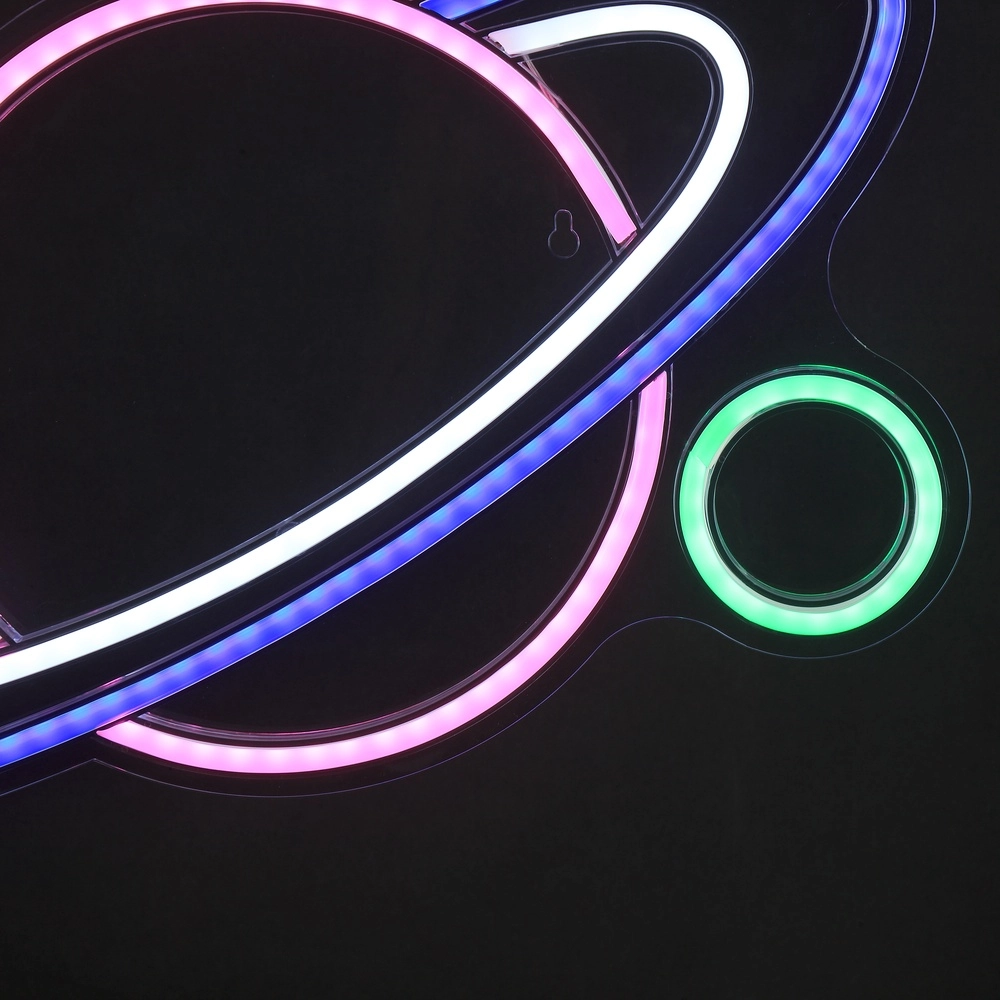 Neon wandlamp Neon-Tales planeet Brilliant 4004353477812