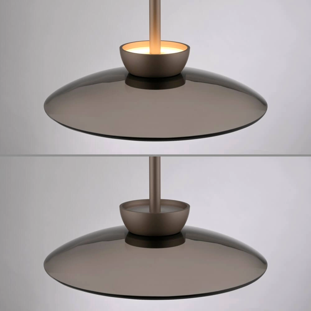 Hanglamp Pure Moon brons Paul Neuhaus 4012248383933