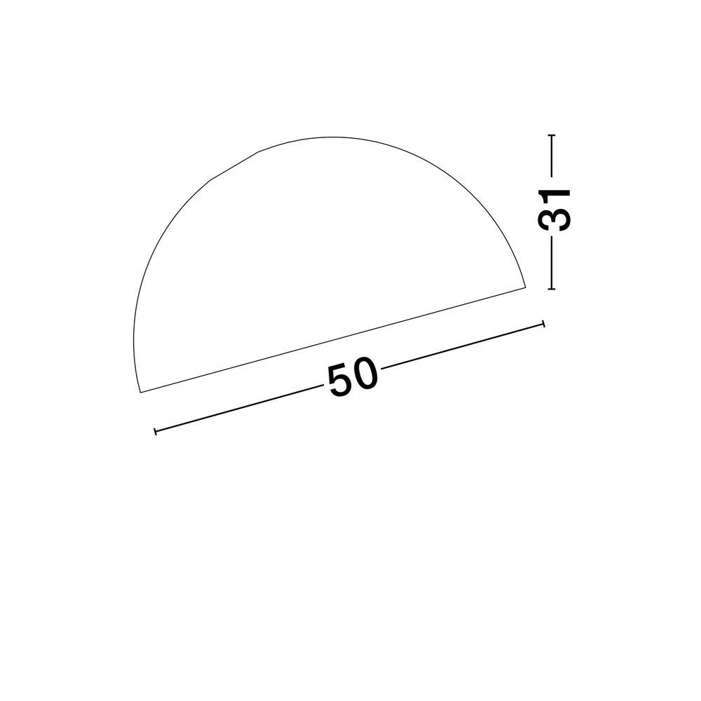 Plafondlamp Onia wit Ø 50cm Lyora 5212017458094