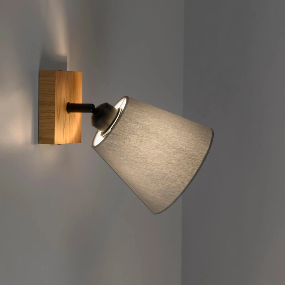 Wandlamp Green Michel hout Just Light 4043689994891
