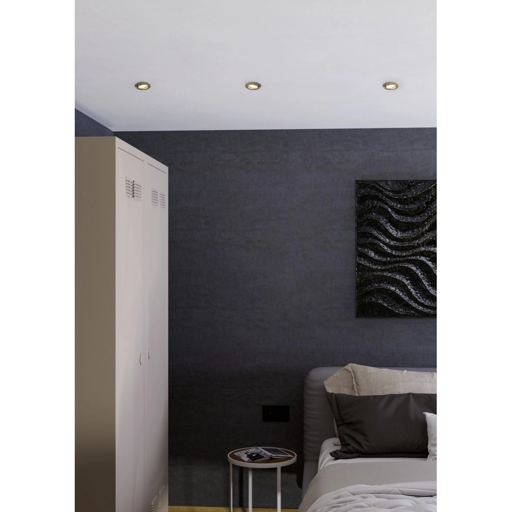 Inbouwspot Barranco nikkel Ø 9cm Eglo 9008606359080