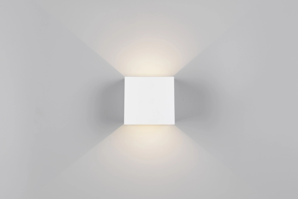 Wandlamp oplaadbaar Genie wit met sensor Trio 4017807636369