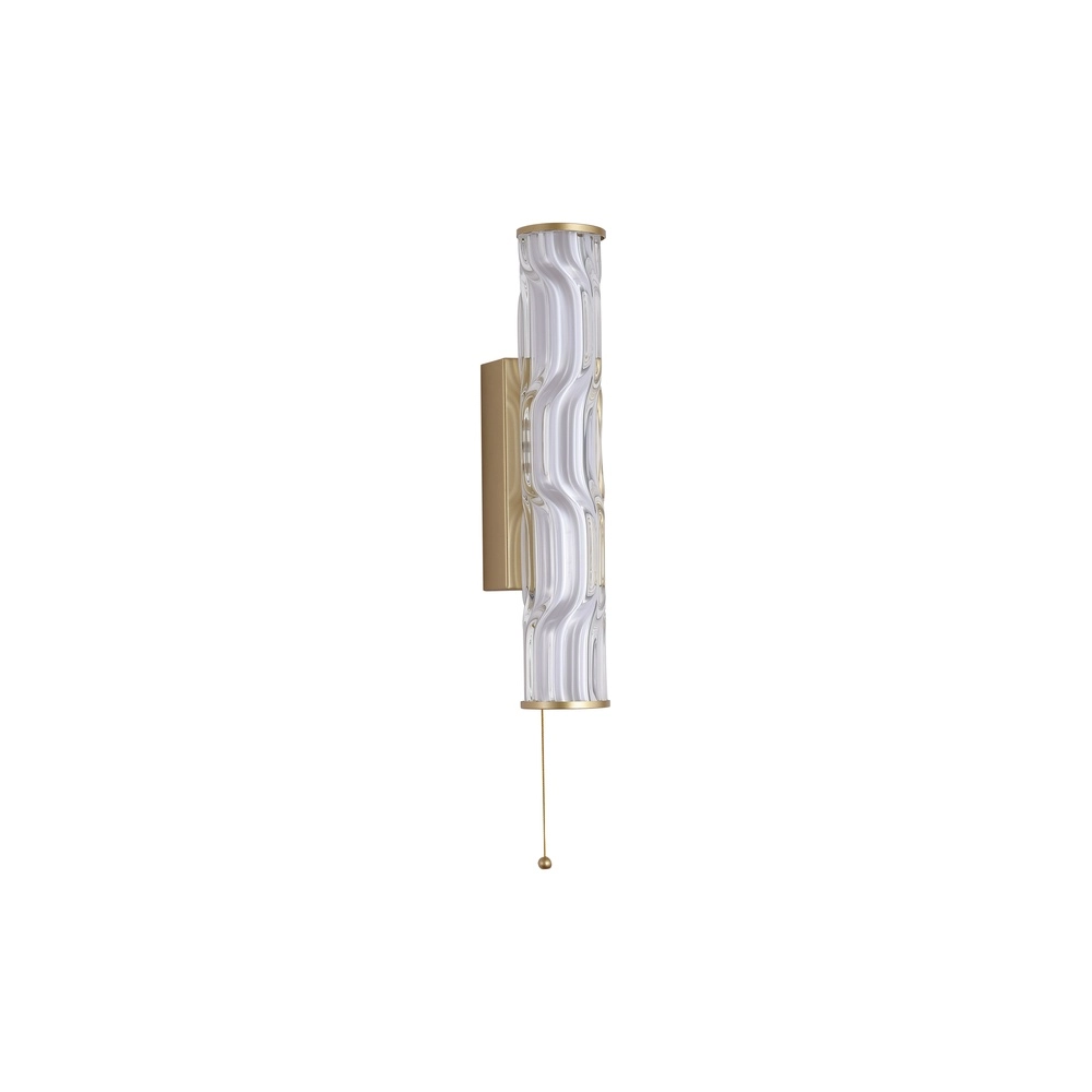 Wandlamp Vibrate goud 33cm Searchlight 5053423299273