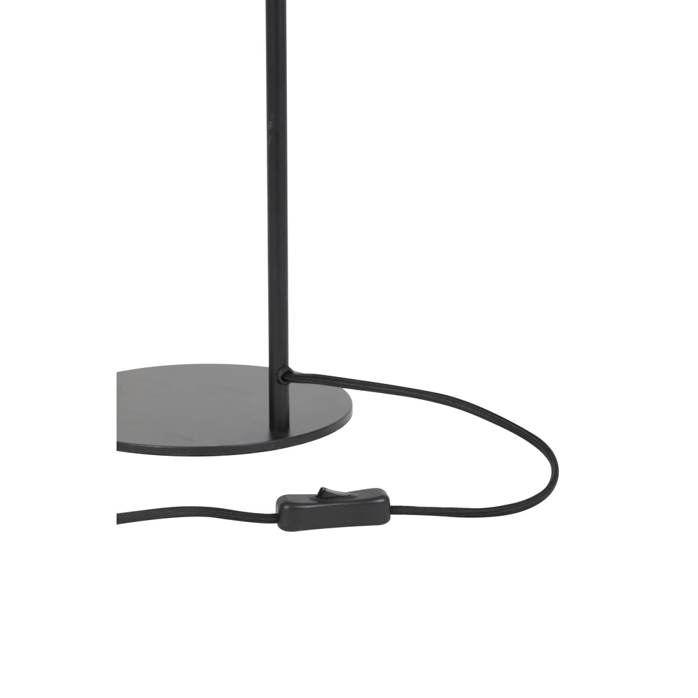 Bureaulamp Lekar met smoke glas Light & Living 8717807601423