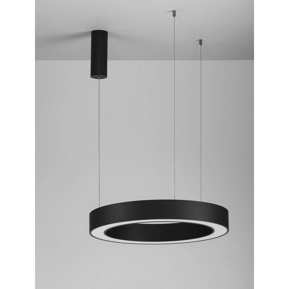 Hanglamp Morbido zwart Ø 60cm Lyora 5212017438645