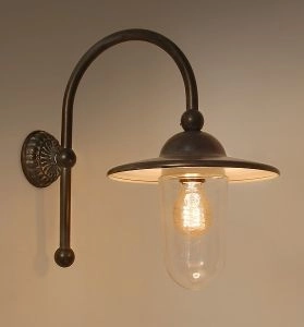 Buitenlamp landelijk Piavon bronsbruin Tierlantijn 8716803510128
