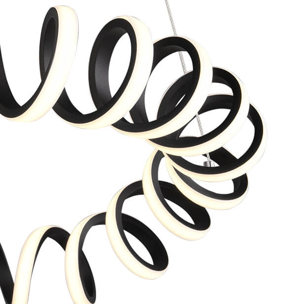 Design hanglamp Curl Ø 55cm Trio 4017807467789