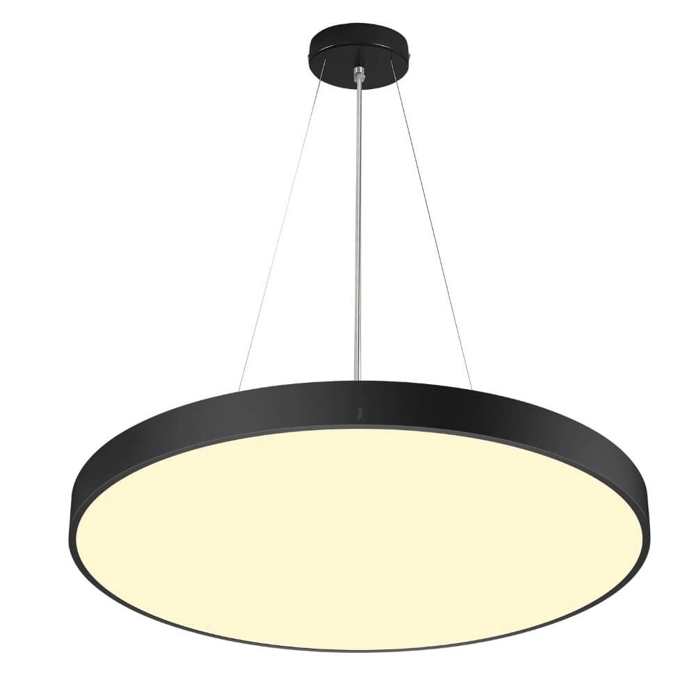 Plafondlamp / Hanglamp Medo Pro 90 zwart - CCT - 110g - Ø 90cm SLV 4024163276757