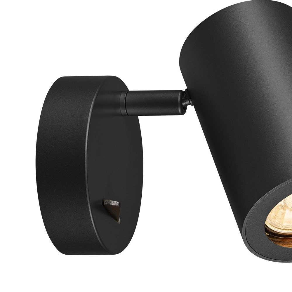 Wandspot Enola_B zwart SLV 4024163190213