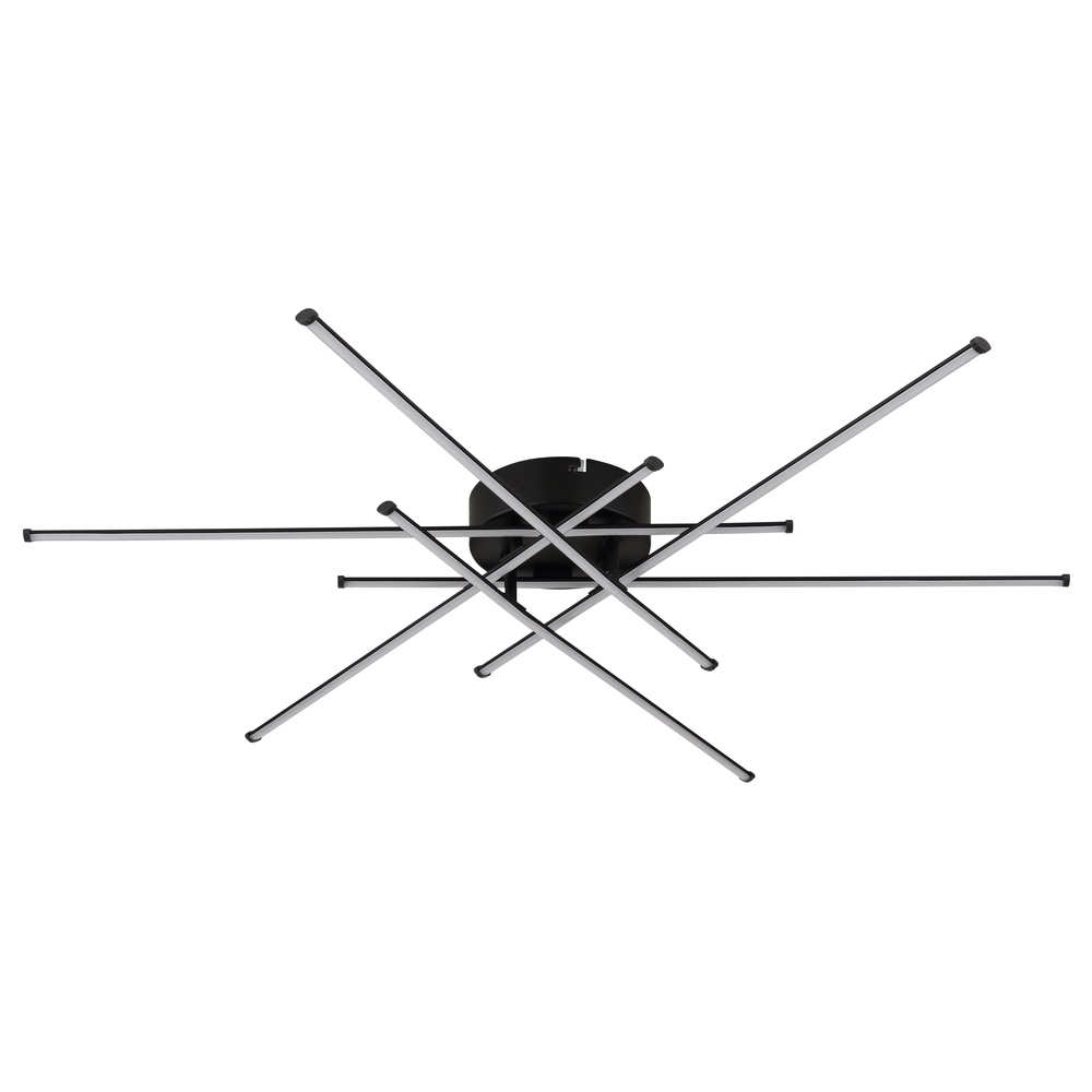 Design plafondlamp Lawson zwart Globo 9007371531967