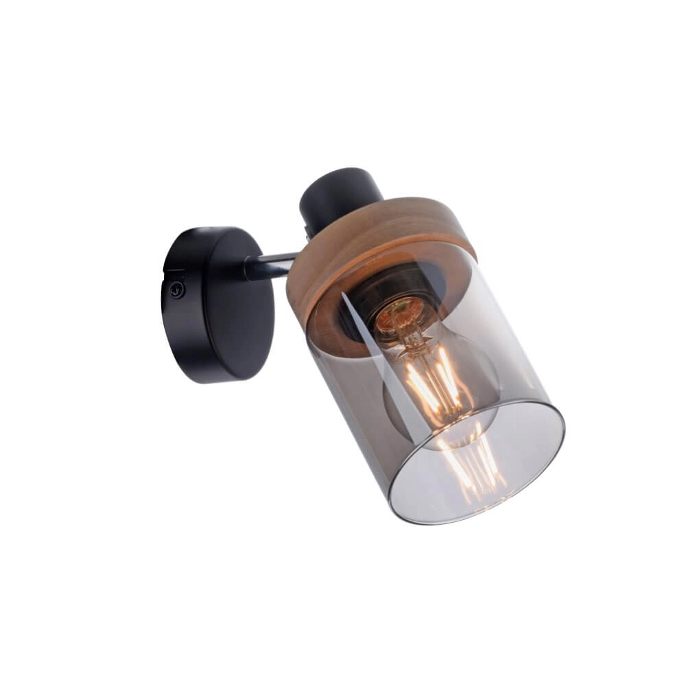 Wandlamp Pasqual zwart Just Light 4043689986100