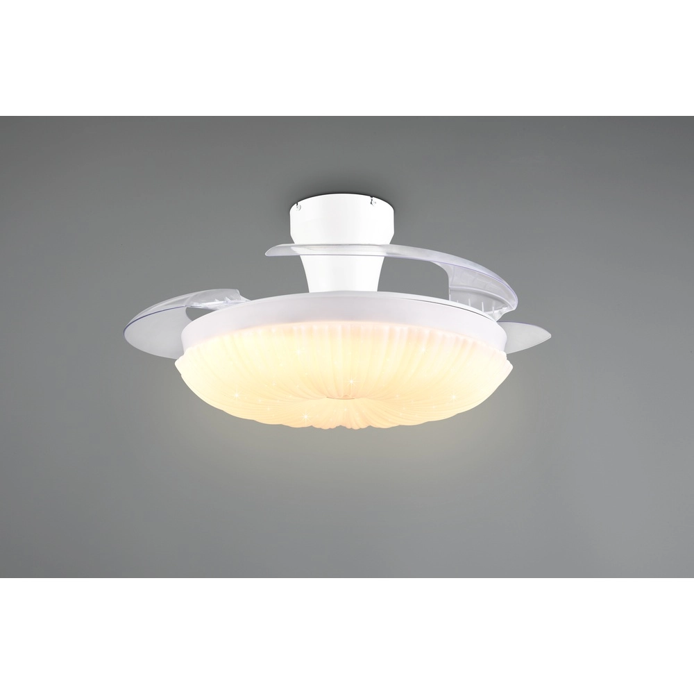 Ventilator Kiruna wit Ø 106cm