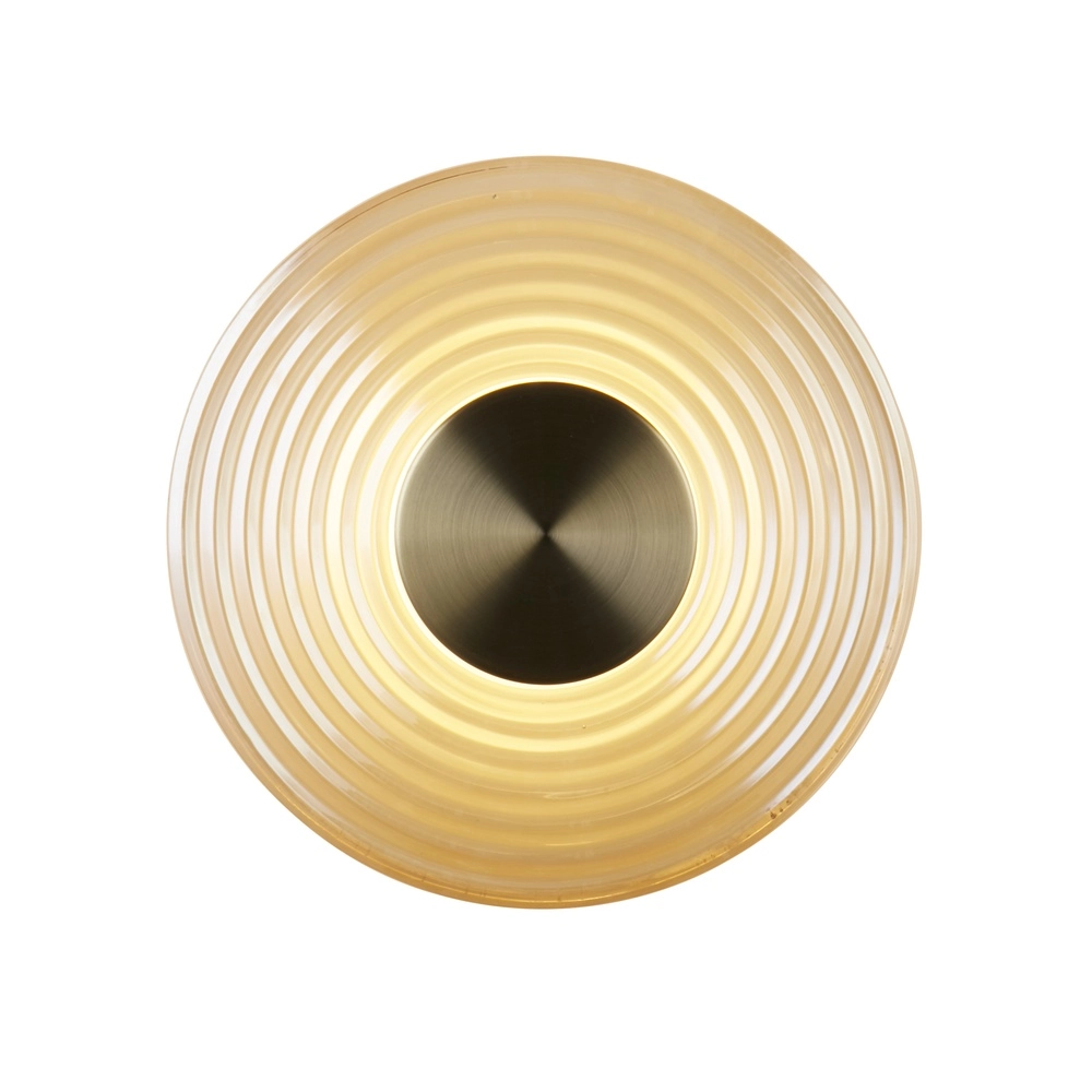 Wandlamp Cleo antiek messing