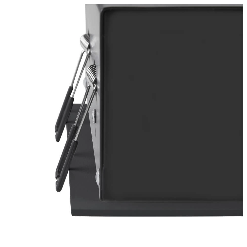 Vierkante led inbouwspot Kadux Double 2x Led - zwart - 3000K SLV 4024163279109