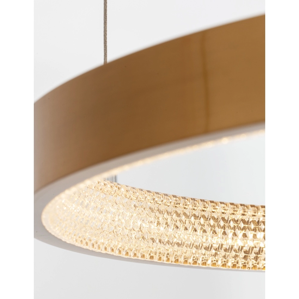 Hanglamp Preston goud Ø 60cm Lyora 5212017424075