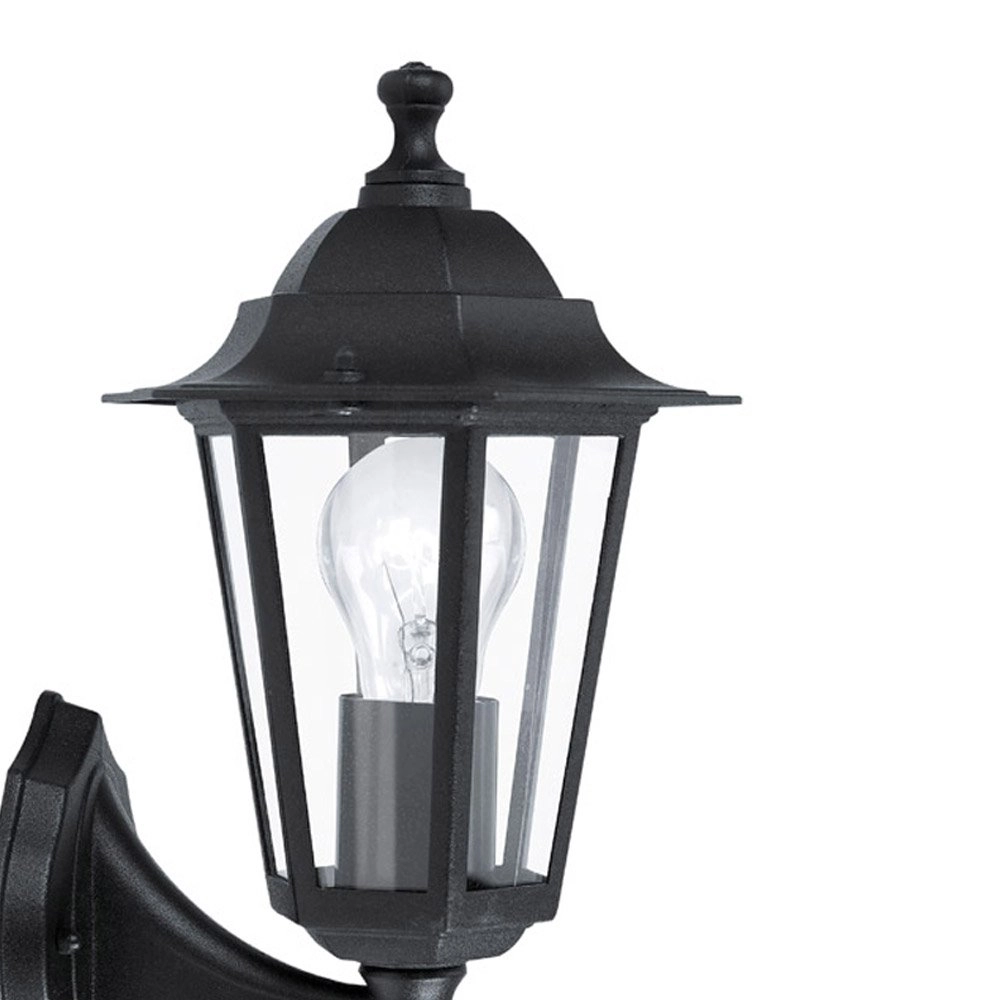 Buitenlicht Laterna 4 zwart Eglo 9002759224684