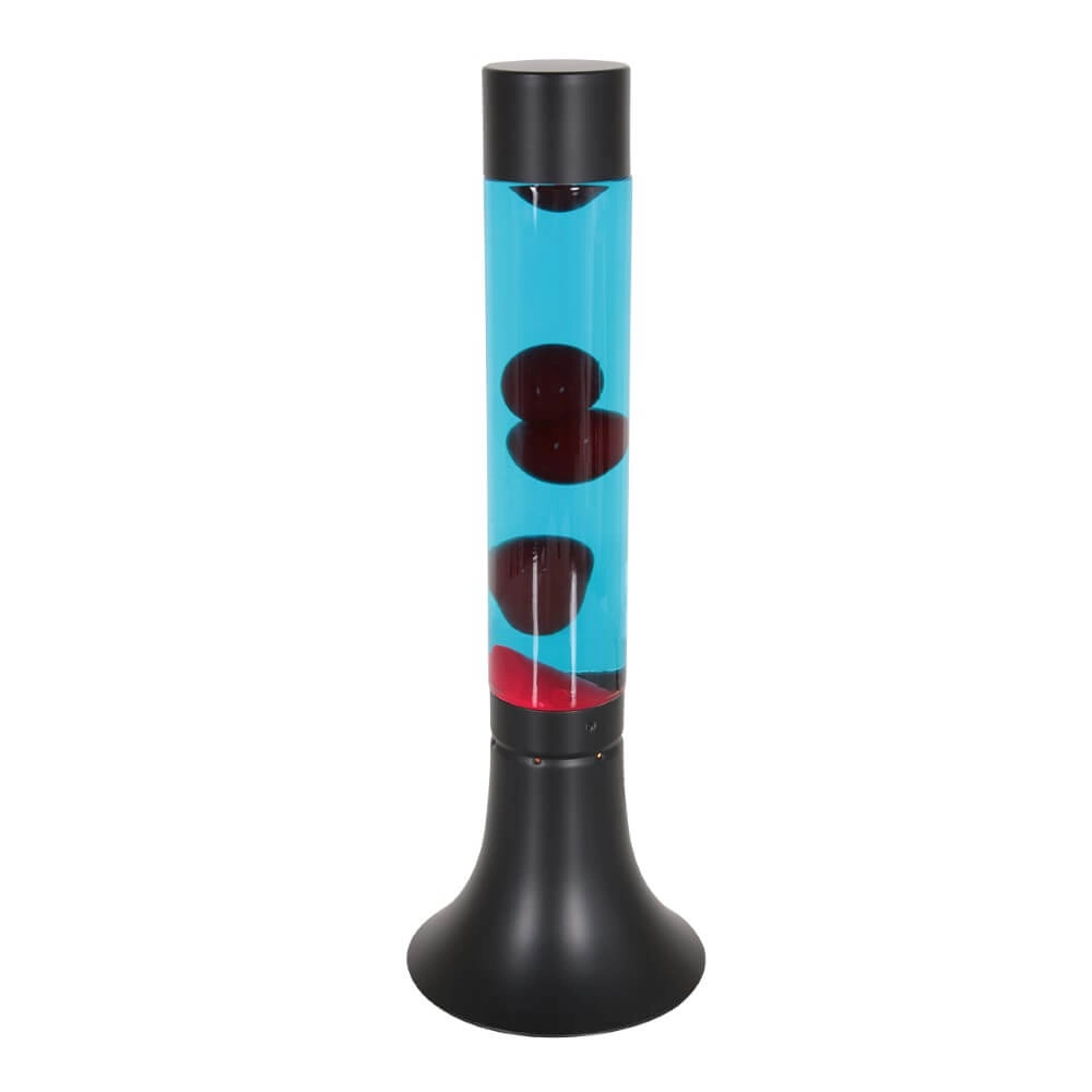 Zwarte lavalamp Volcan cilinder Zwarte lavalamp Volcan cilinder
