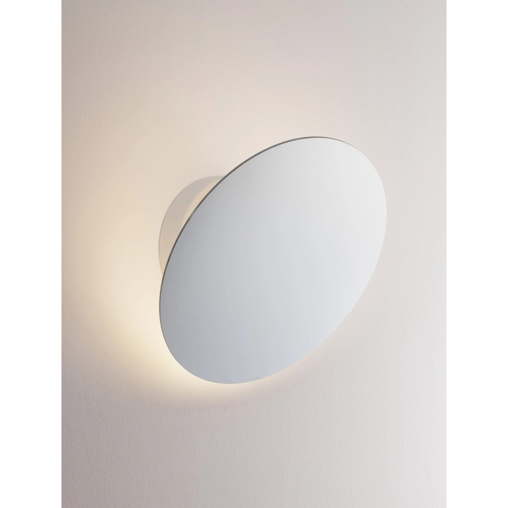 Design wandlamp Alida chroom Ø 30cm