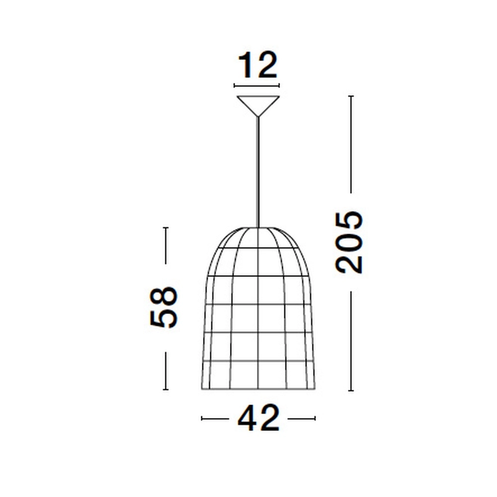 Hanglamp Griffin Ø 42cm Lyora 5212017438850