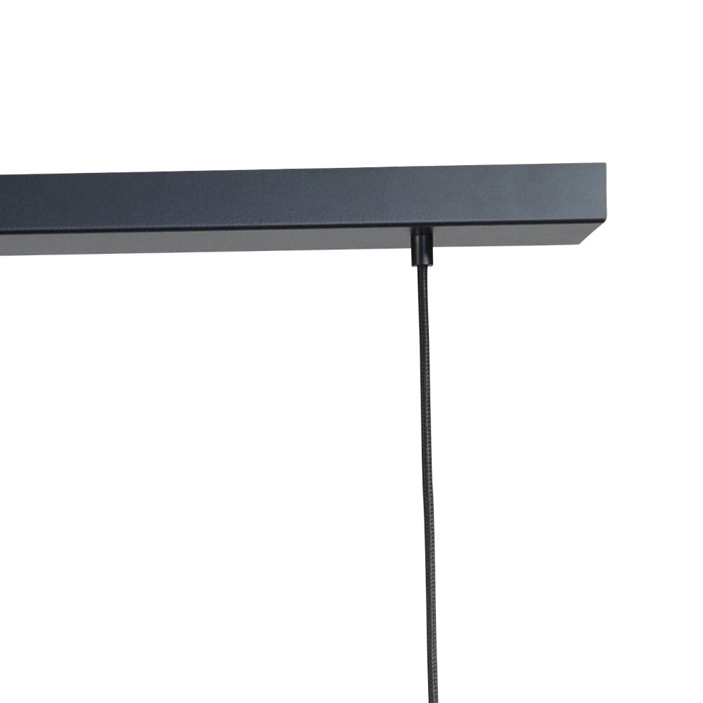 Eettafel hanglamp Run 5-lichts gunmetal cilinders Masterlight 8718121204598