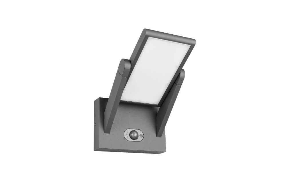 Hybride solar wandlamp Malawi met sensor Trio 4017807622508