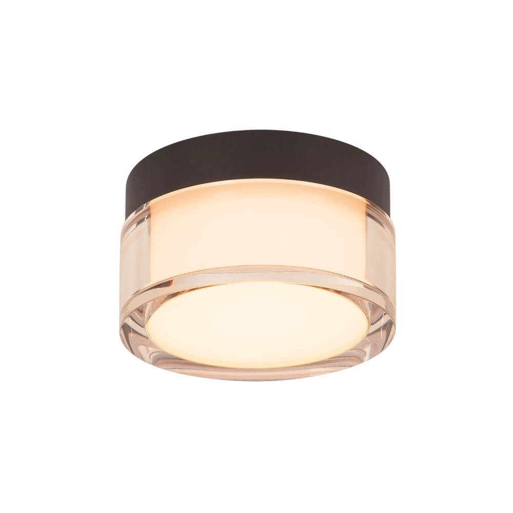 Plafondarmatuur Cyft zwart -Led