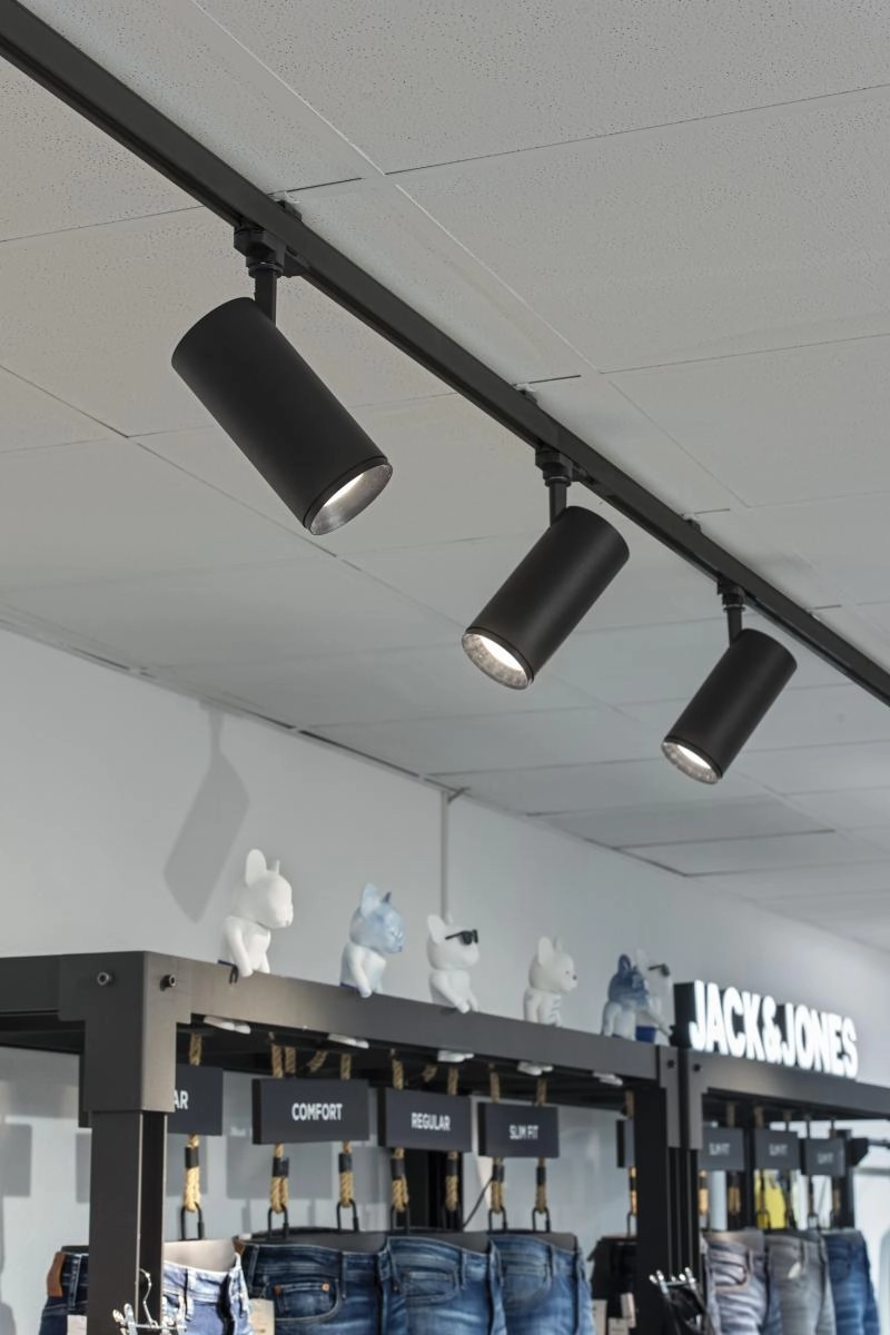 Railspot 3-fase Numinos L Dali zwart 3000K - 60gr SLV 4024163247146