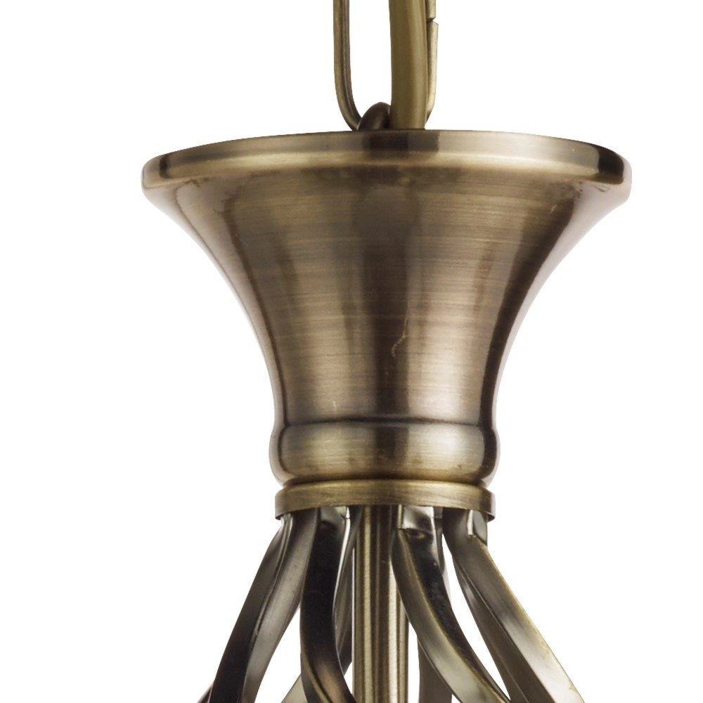 Antieke kroonluchter Zanzibar 6-lichts Searchlight 5013874189660