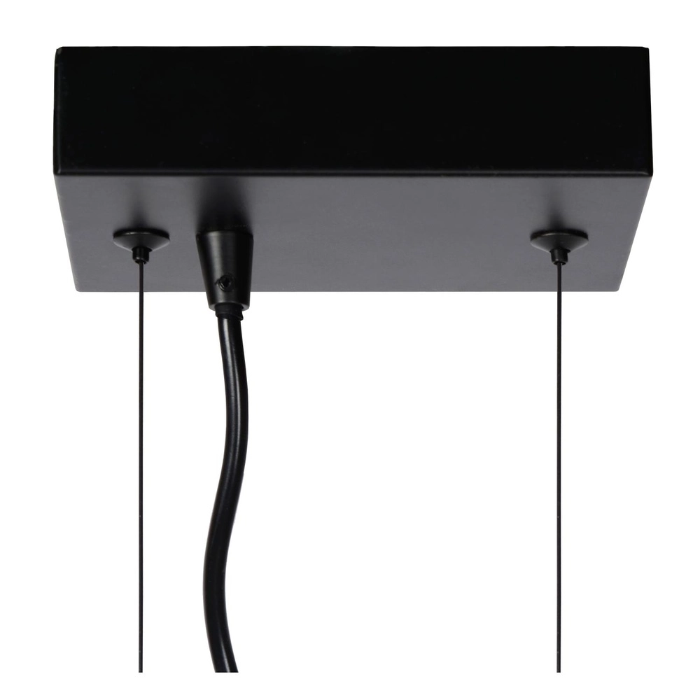 Moderne hanglamp Fabian zwart Lucide 5411212010797