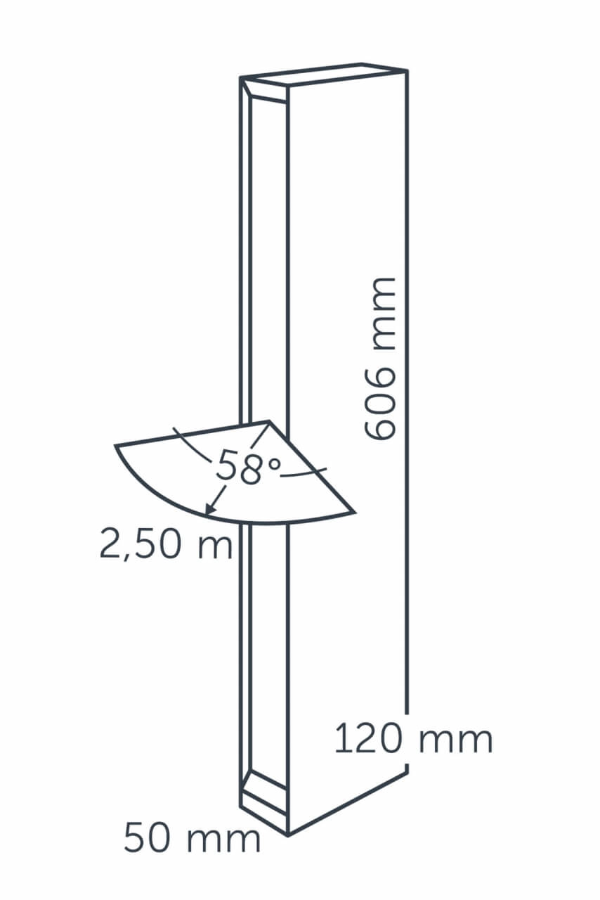 Tuinlamp EVO DARK 12 volt LED In-lite 8717051003936