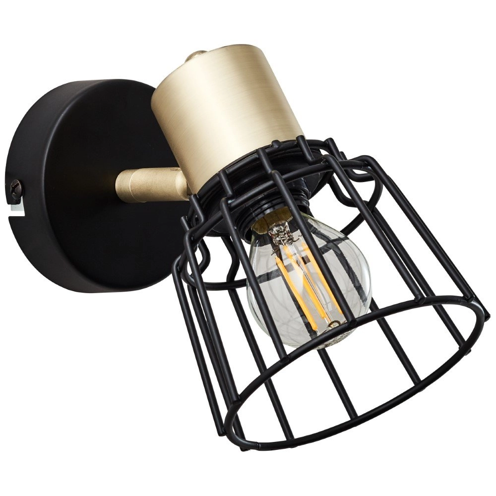 Zwart gouden wandspot Posca Brilliant 4004353378973